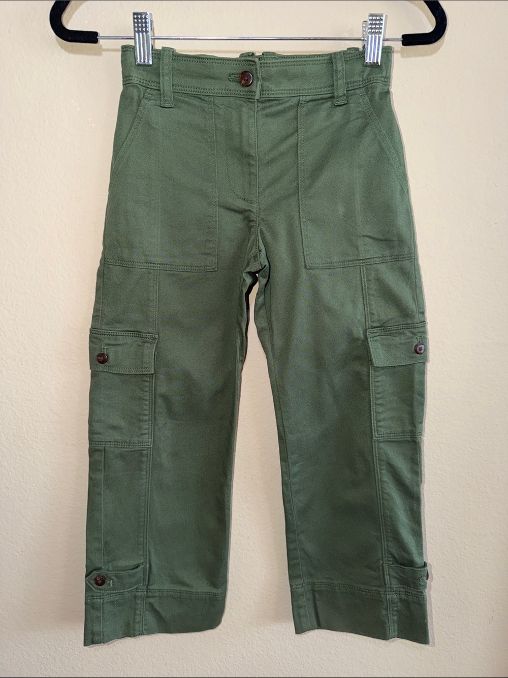 J. Crew Girls' cargo pant in stretch chino